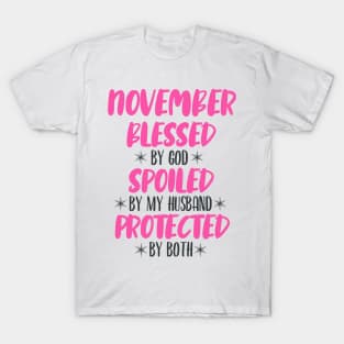 November Blessed T-Shirt